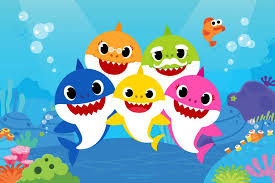 Trio de Capas + Painel Tematicos Baby Shark - CARLOS HENRIQUES DE OLIVEIRA CRESPO 52601125