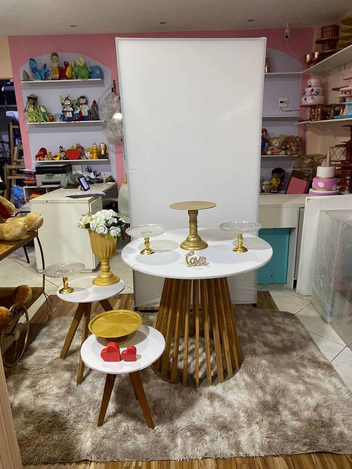 Noivado Retangular Branco - CARLOS HENRIQUES DE OLIVEIRA CRESPO 52601125