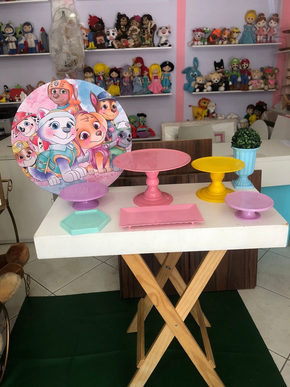 Mini Kit Patrulha Canina Menina - CARLOS HENRIQUES DE OLIVEIRA CRESPO 52601125
