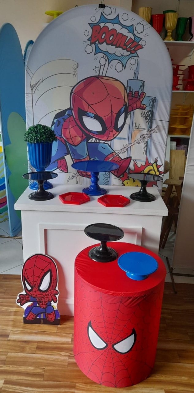 Painel Temáticos Romano Homem Aranha Cut - CARLOS HENRIQUES DE OLIVEIRA CRESPO 52601125