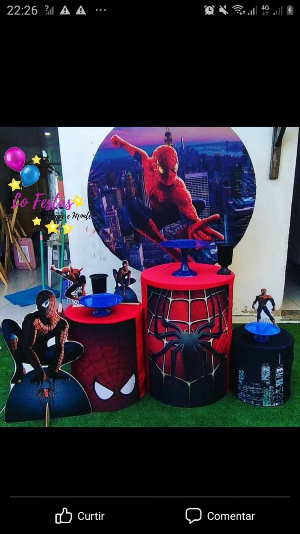 Homem Aranha - CARLOS HENRIQUES DE OLIVEIRA CRESPO 52601125