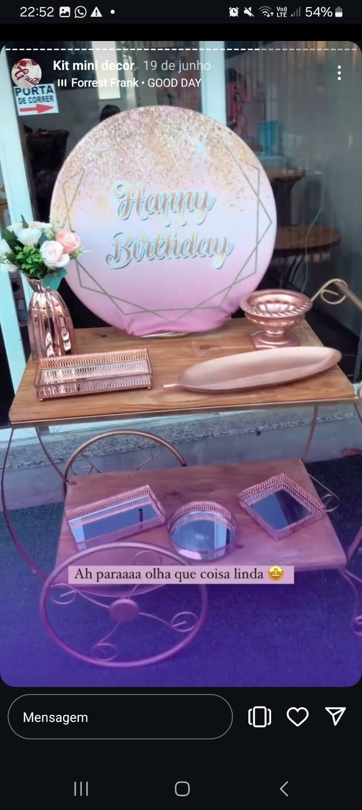 Happy Birthay No Carrinho - CARLOS HENRIQUES DE OLIVEIRA CRESPO 52601125