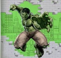 Trio de Capas + Painel Temáticos Hulk - CARLOS HENRIQUES DE OLIVEIRA CRESPO 52601125