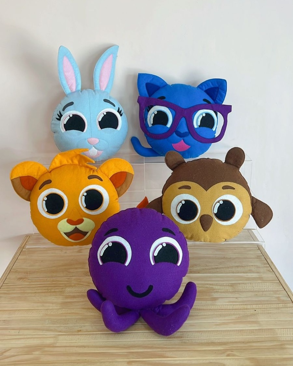 Kit Feltros Bolofofos 5Pçs - Selminha Lokfest