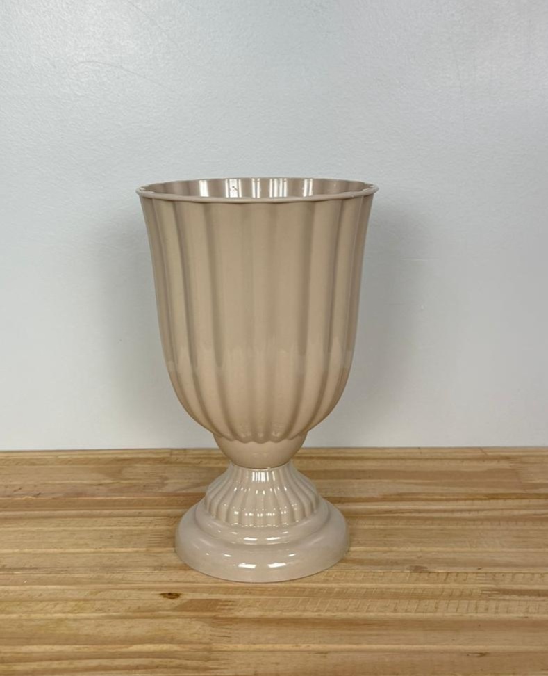 Vaso Dubai Bege (21Cm) - Selminha Lokfest