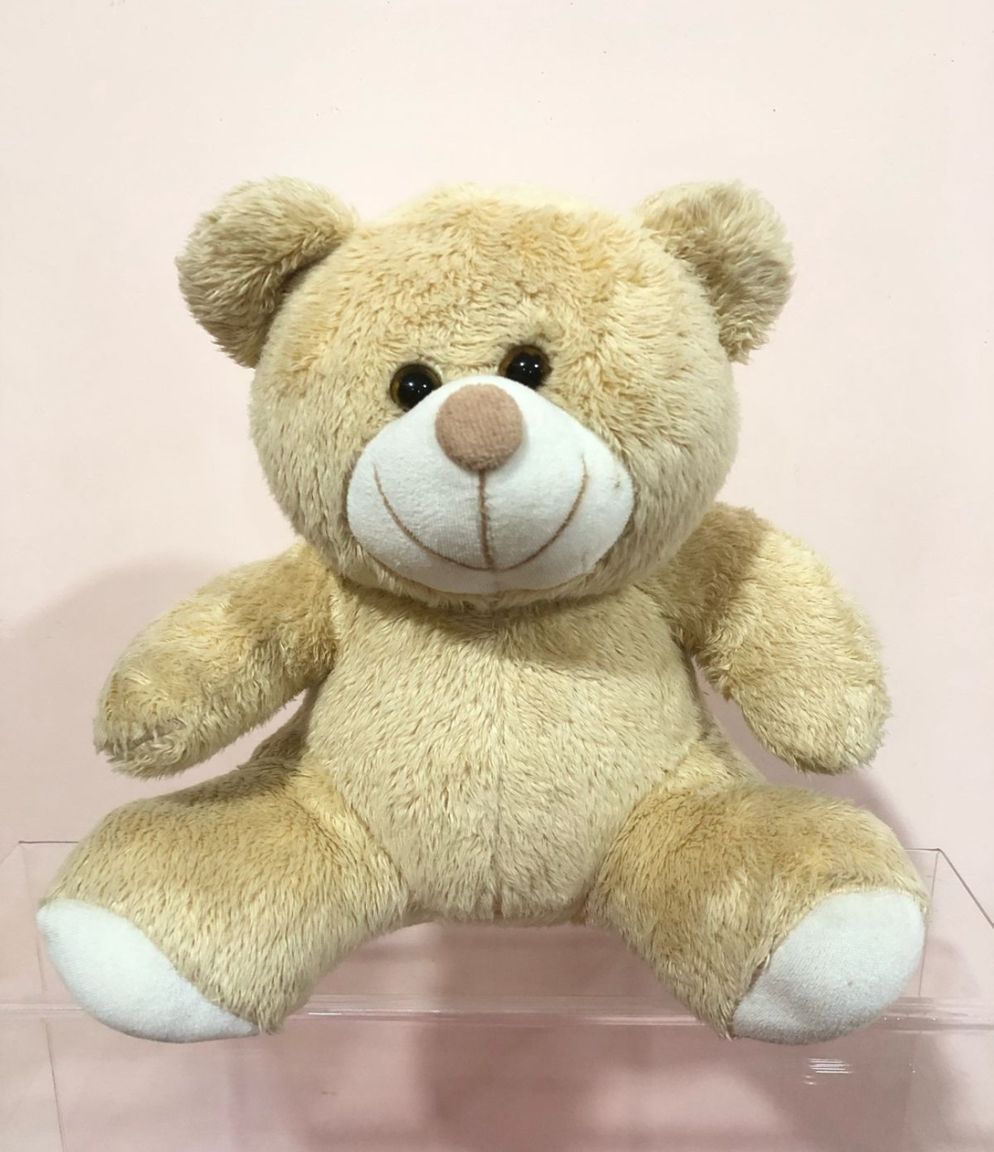 Urso de Pelúcia Bege Médio - Selminha Lokfest