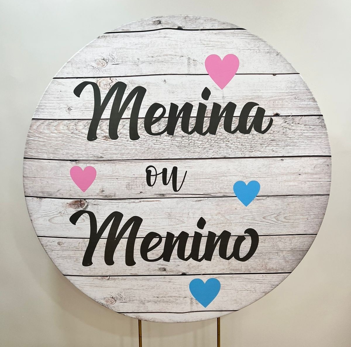 Capa Sublimada Painel Chá Revelação Menino E Menina (1,50M) - Selminha Lokfest