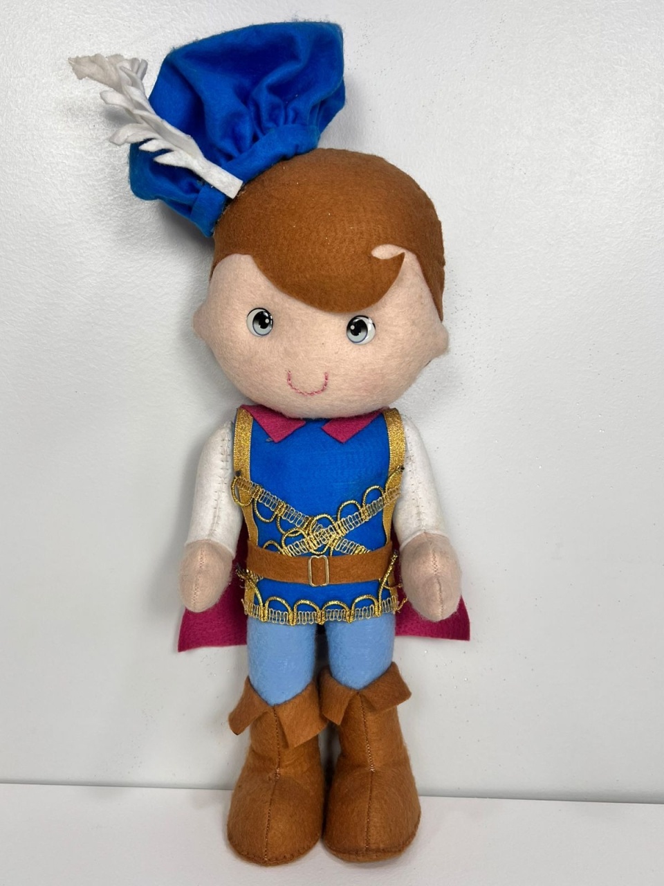 Boneco Príncipe (Branca de Neve) Feltro - Selminha Lokfest