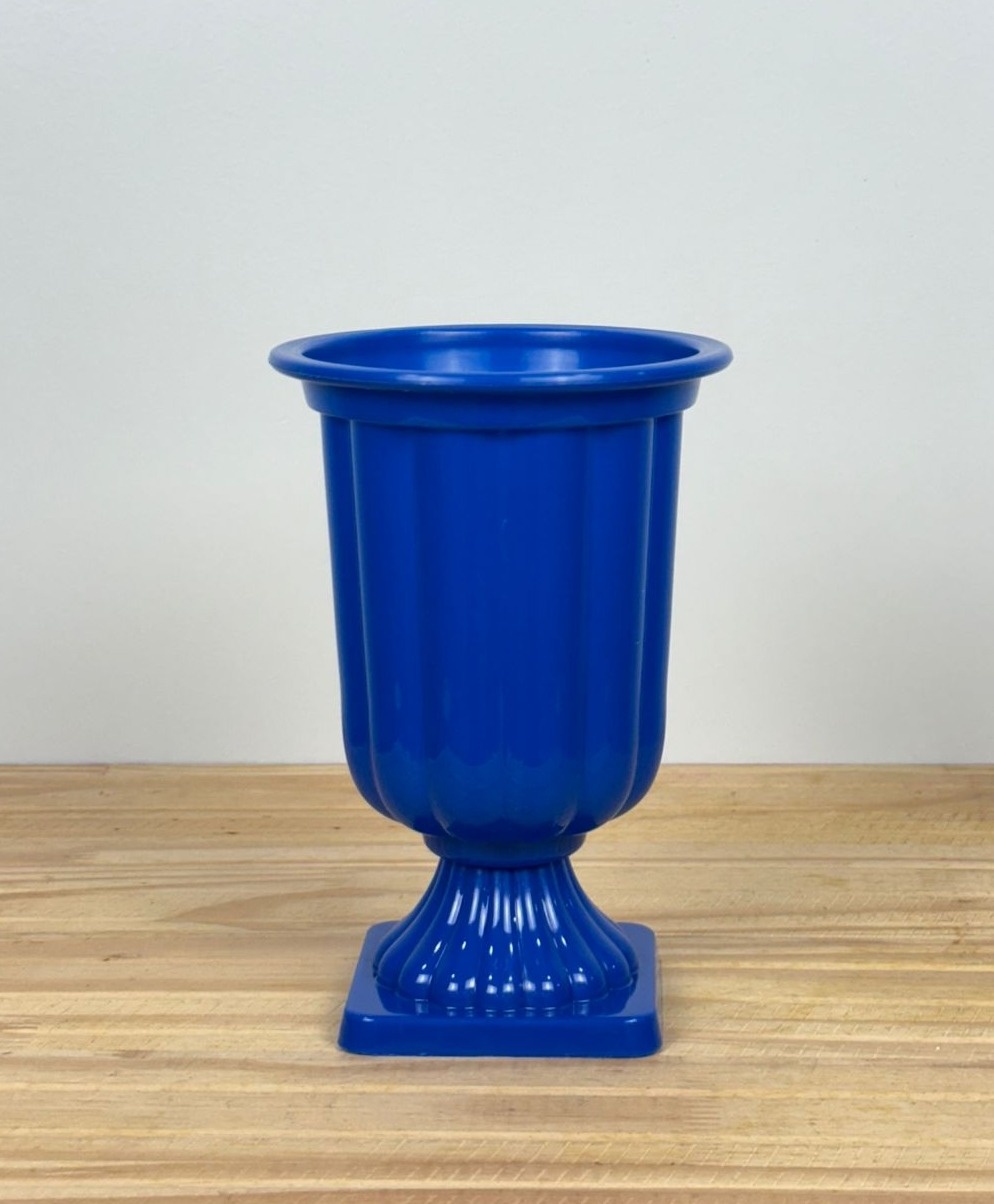Vaso Roma Pequeno Azul Royal (18Cm) - Selminha Lokfest