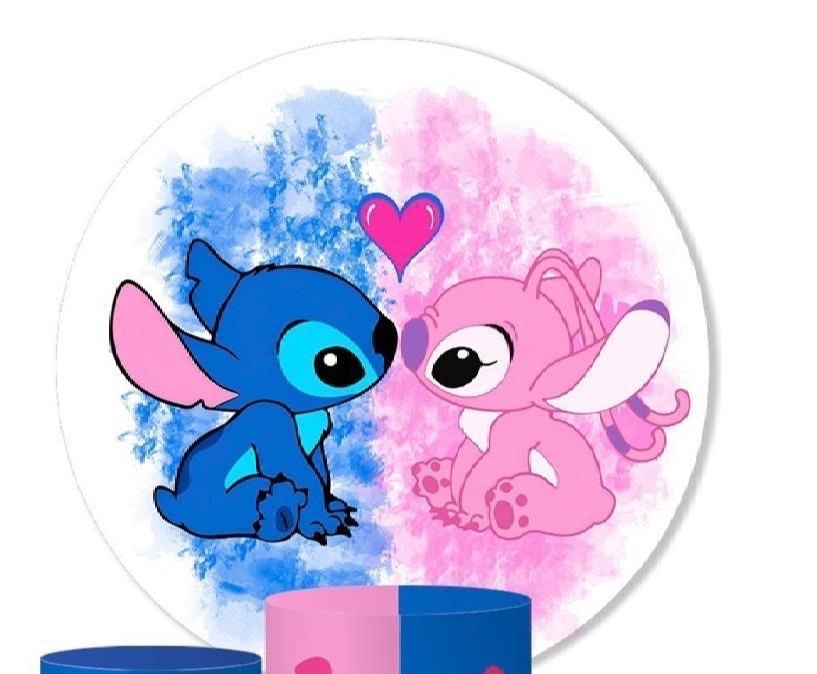 Capa Sublimada Stitch E Angel (1,50M) - Selminha Lokfest