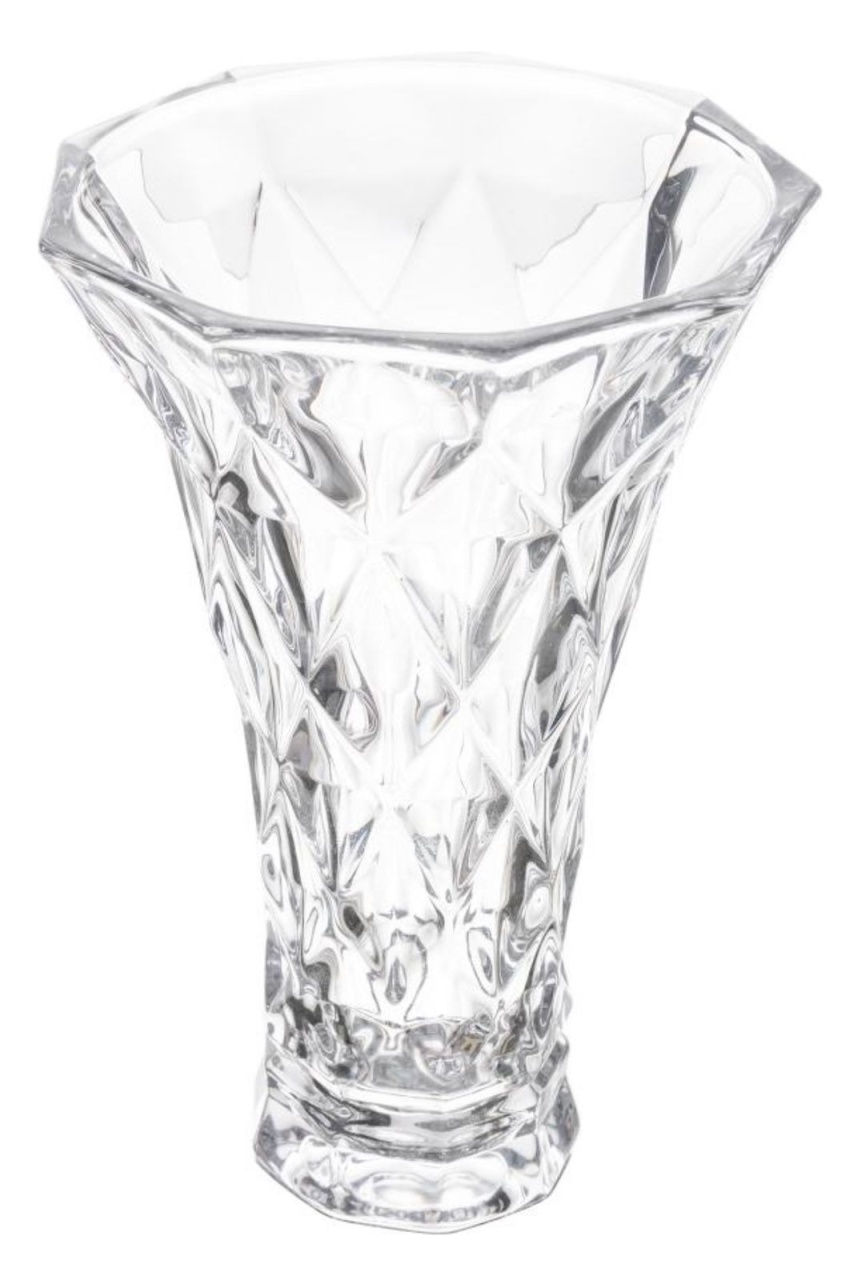 Vaso Lyor de Cristal Vidro Transparente (13Cmx20Cm) - Selminha Lokfest