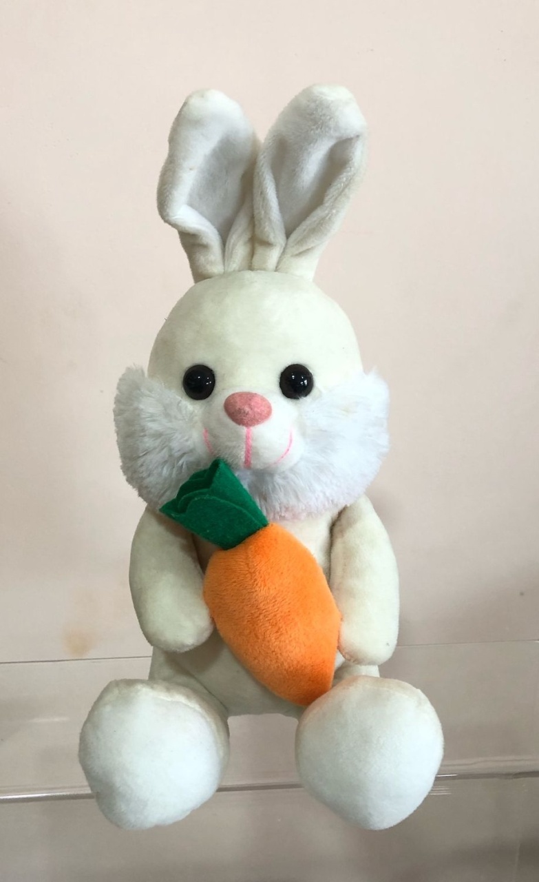 Coelhinho da Pascoa Creme Pelúcia - Selminha Lokfest
