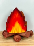 Fogueira de Espuma Decorativa 3D (38Cm) - imagem 1
