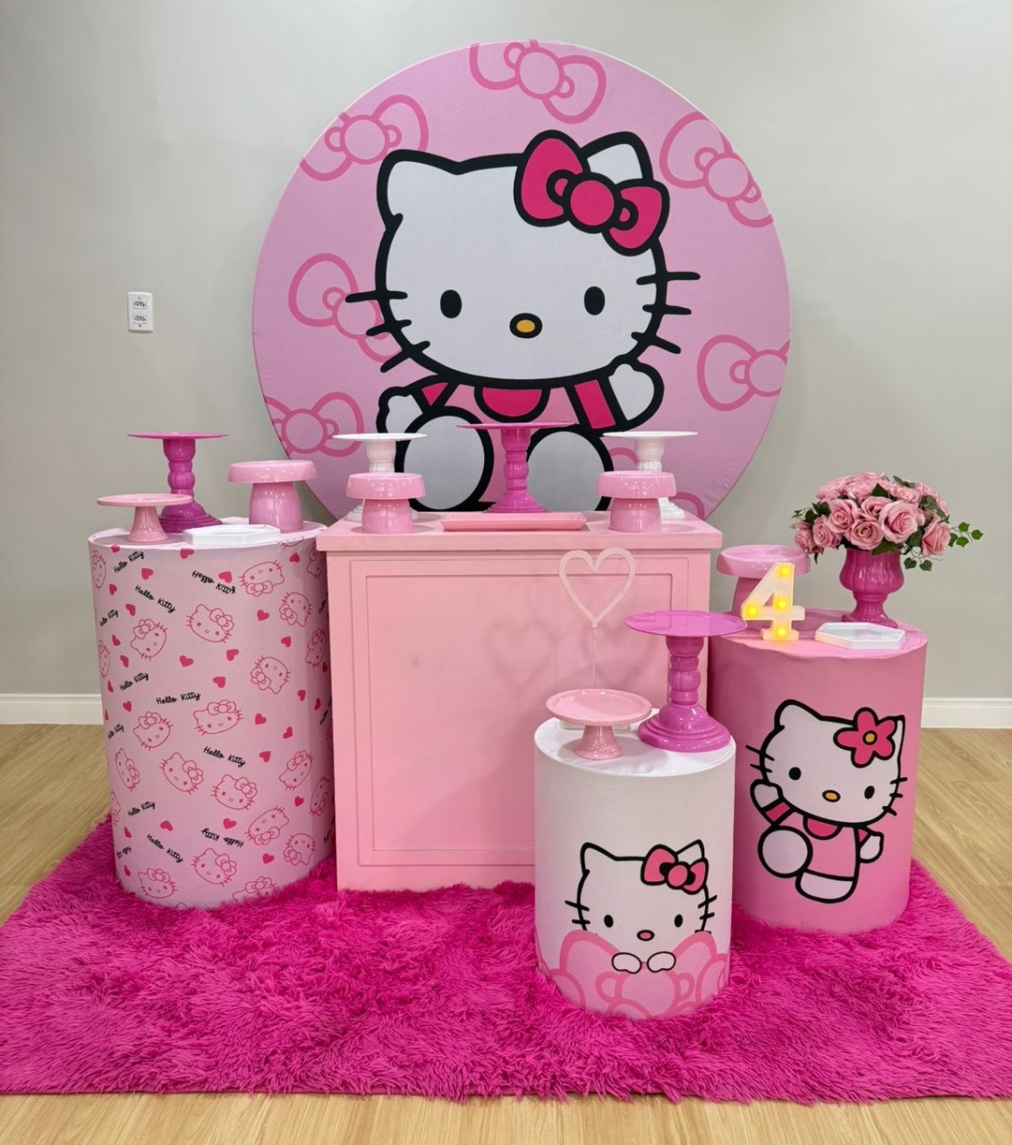 Kit Celebração Hello Kitty - Selminha Lokfest