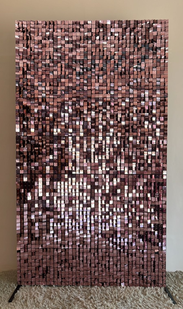 Painel Mágico Rose (2.20X1.20) - Selminha Lokfest
