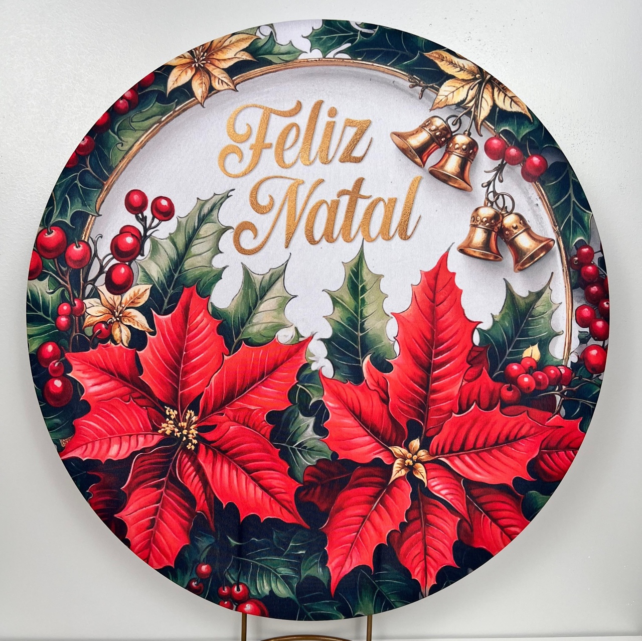 Capa Sublimada Mini Painel Natal 04 (50Cm) - Selminha Lokfest