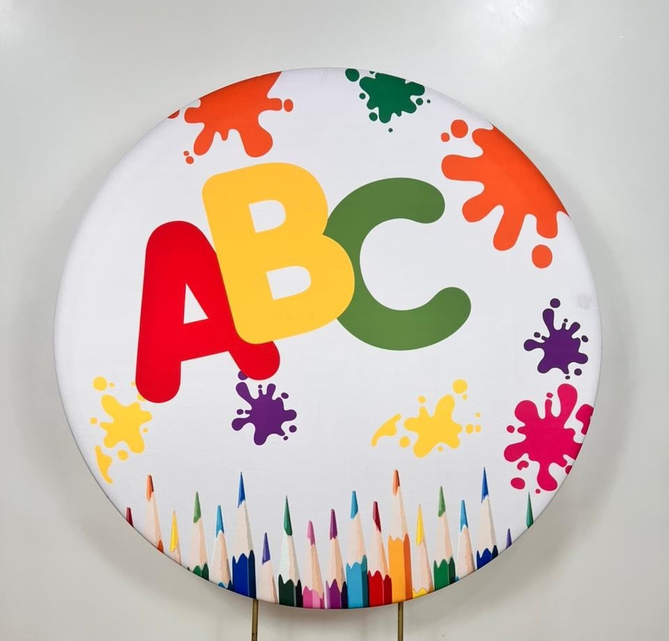 Capa Sublimada Painel Abc (1,50M) - Selminha Lokfest