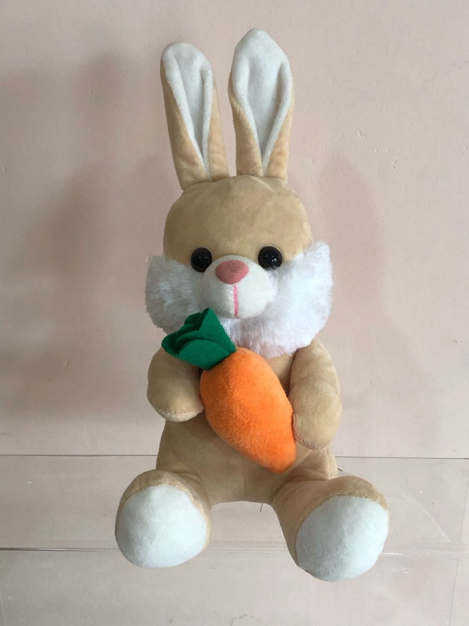 Coelhinho da Pascoa Bege Pelúcia - Selminha Lokfest