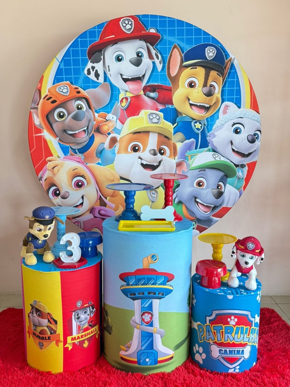 Kit Divertido Patrulha Canina - Selminha Lokfest