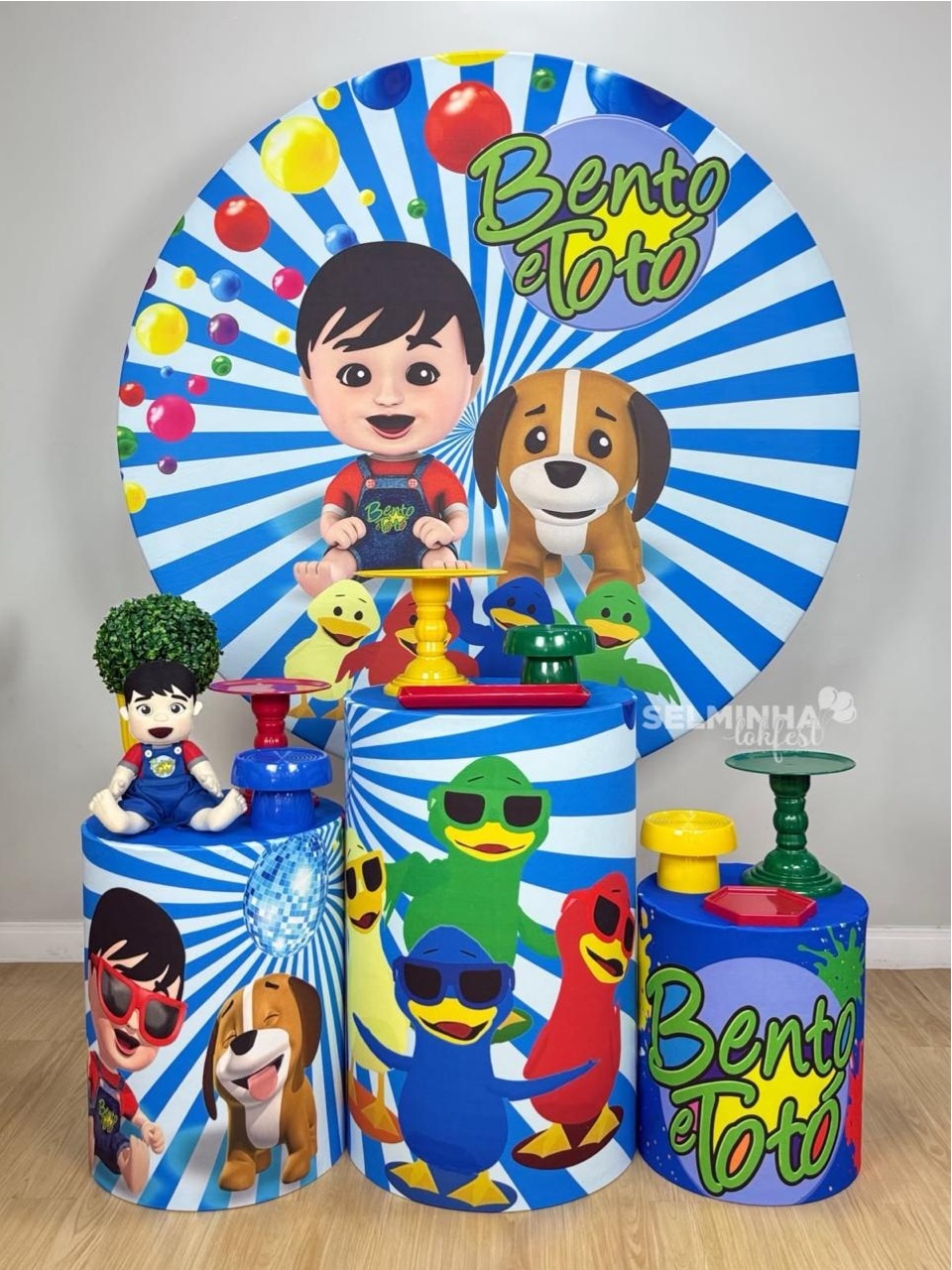 Kit Divertido Bento E Totó - Selminha Lokfest
