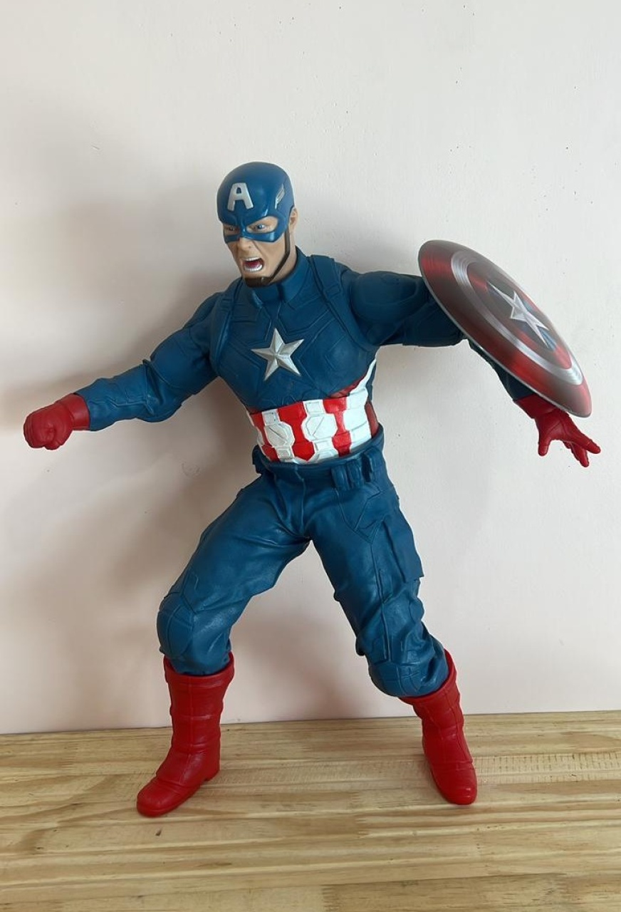 Boneco Capitão América - Selminha Lokfest