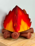 Fogueira de Espuma Decorativa 3D (38Cm) - imagem 2