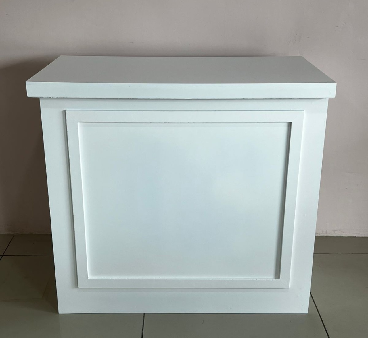 Mesa Cômoda Bouserie Branca Mdf (80Cm) - Selminha Lokfest