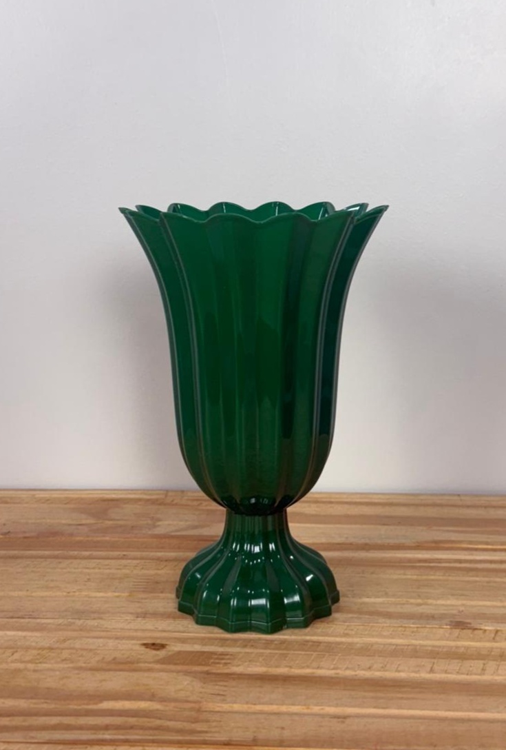 Vaso Popi Pequeno Verde Bandeira (18.5Cm) - Selminha Lokfest