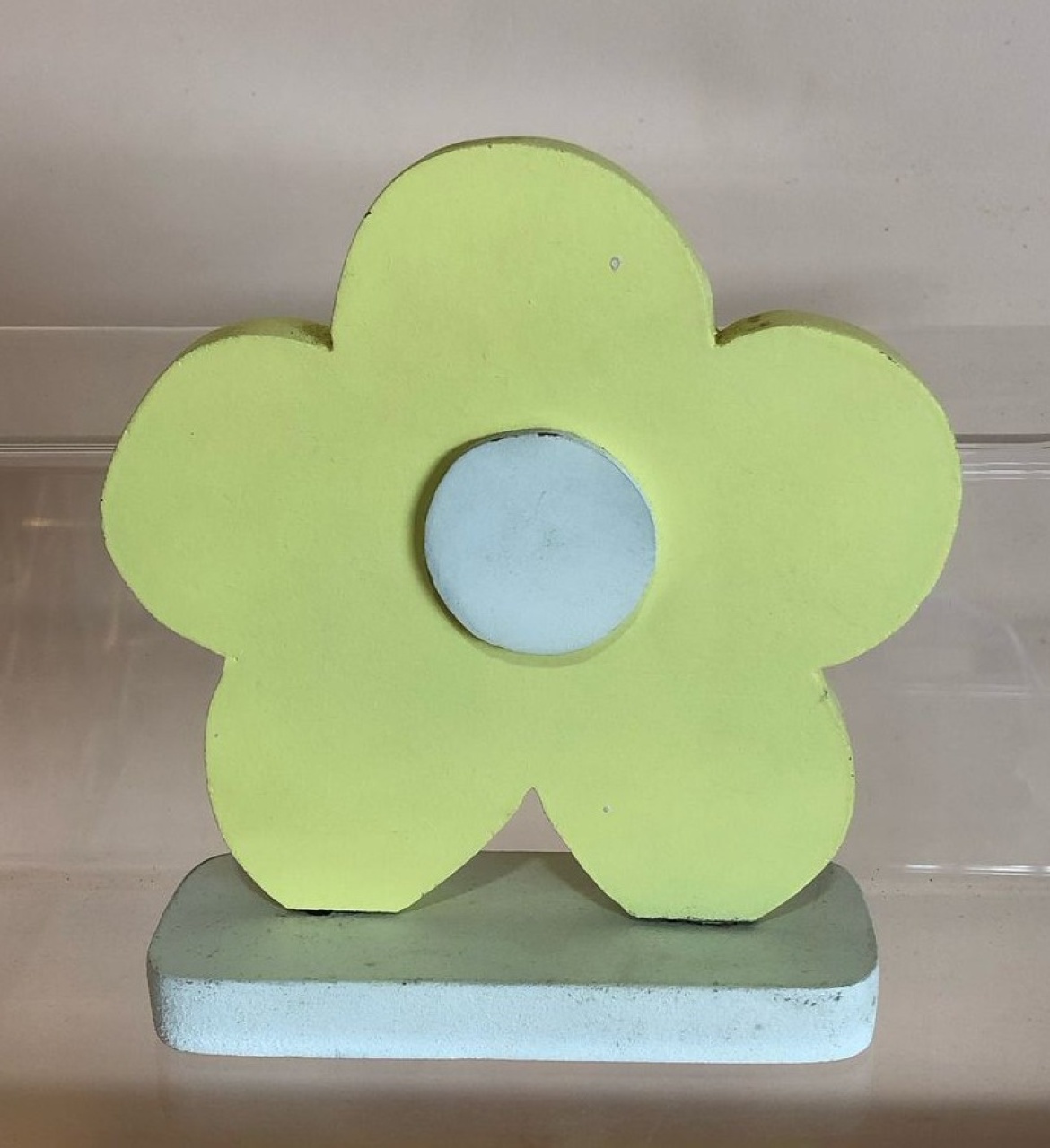 Flor de Mesa Mdf (Amarela) - Selminha Lokfest