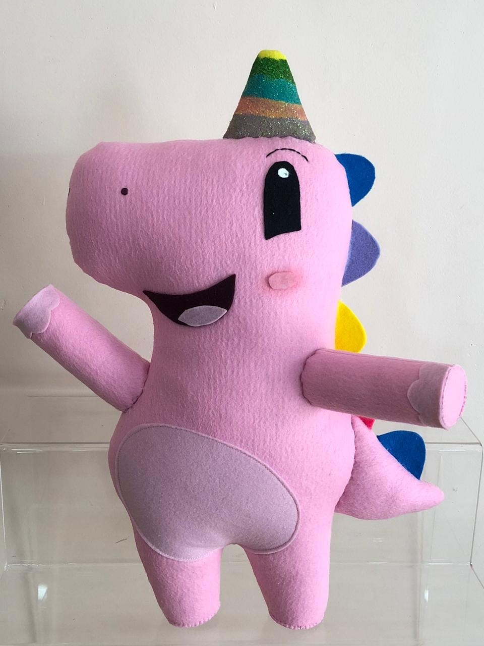 Nina (Dinossaurinha) Babytube Feltro - Selminha Lokfest