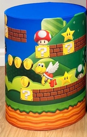 Capa Cilindro Sublimada Média Super Mário (O Filme) - Selminha Lokfest