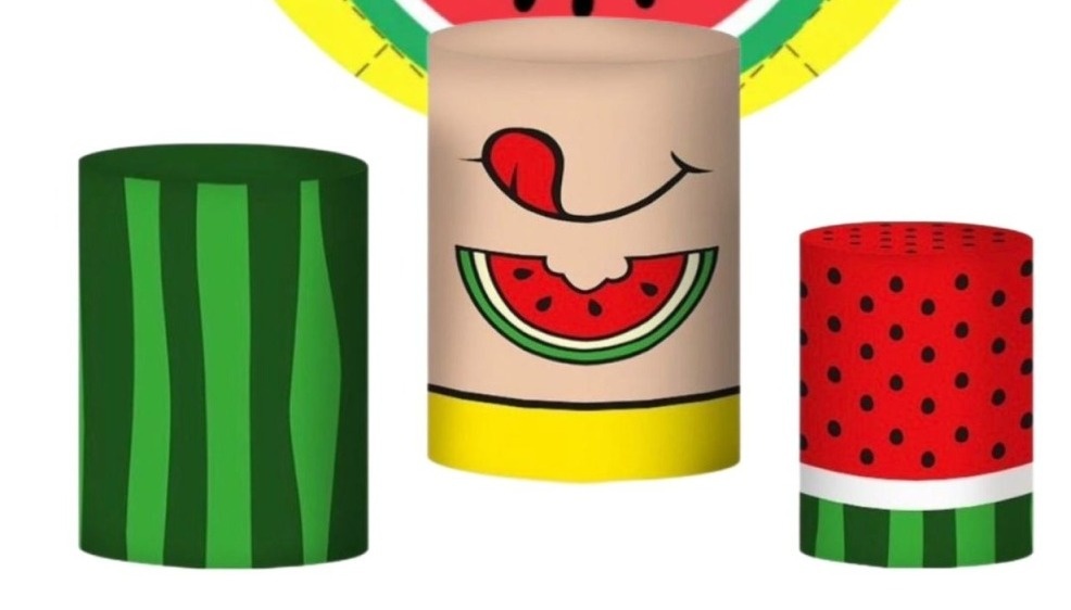 Trio Capas de Cilindros Sublimadas Magali - Selminha Lokfest