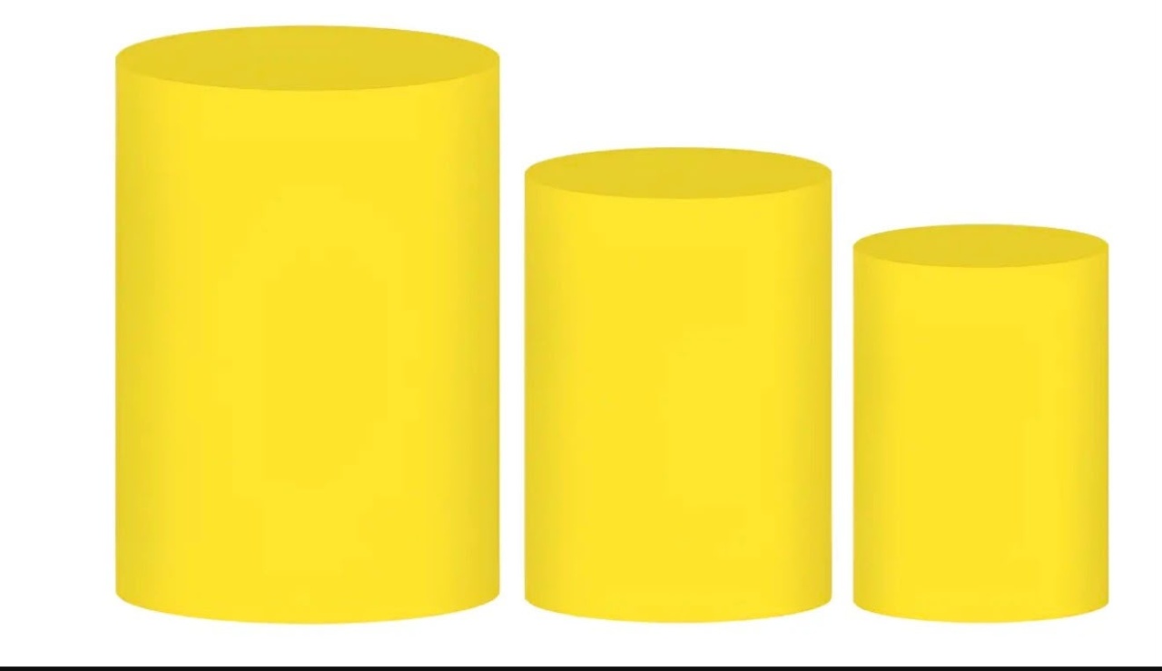 Trio Capas de Cilindros Amarela - Selminha Lokfest