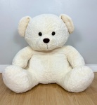 Urso Pelúcia Branco Sentado (Aprox 75Cm de Altura) - imagem 3