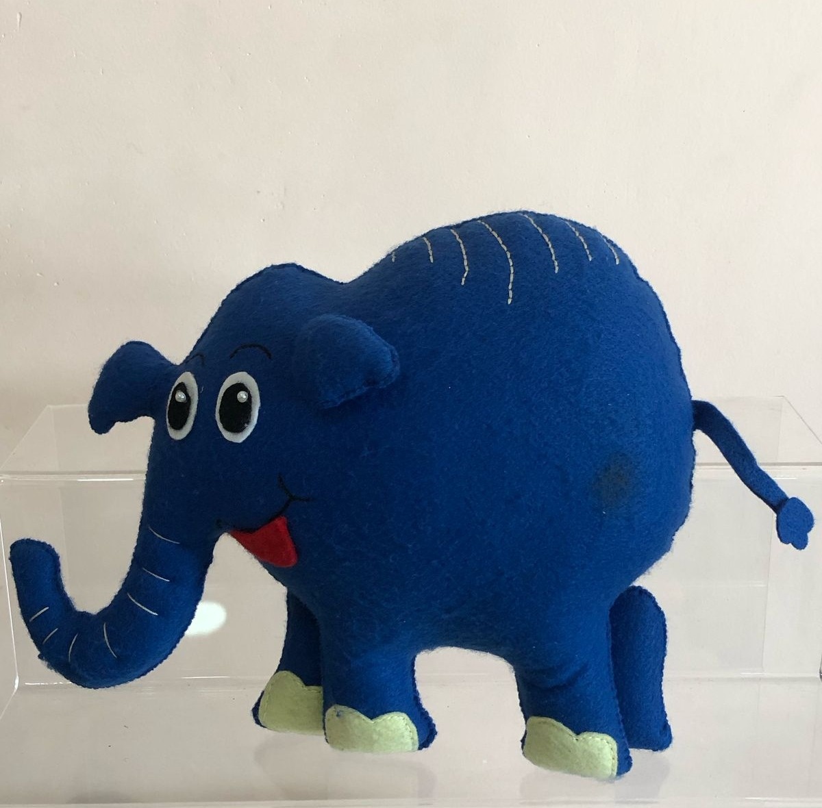 Elefante 3 Palavrinhas Feltro - Selminha Lokfest
