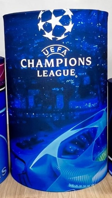 Capa Sublimada Cilindro Grande Champions League - Selminha Lokfest