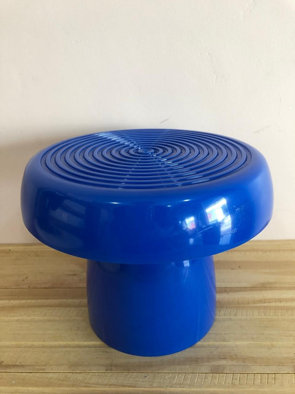 Bandeja Cogumelo Plástica Azul Royal (20X15) - Selminha Lokfest