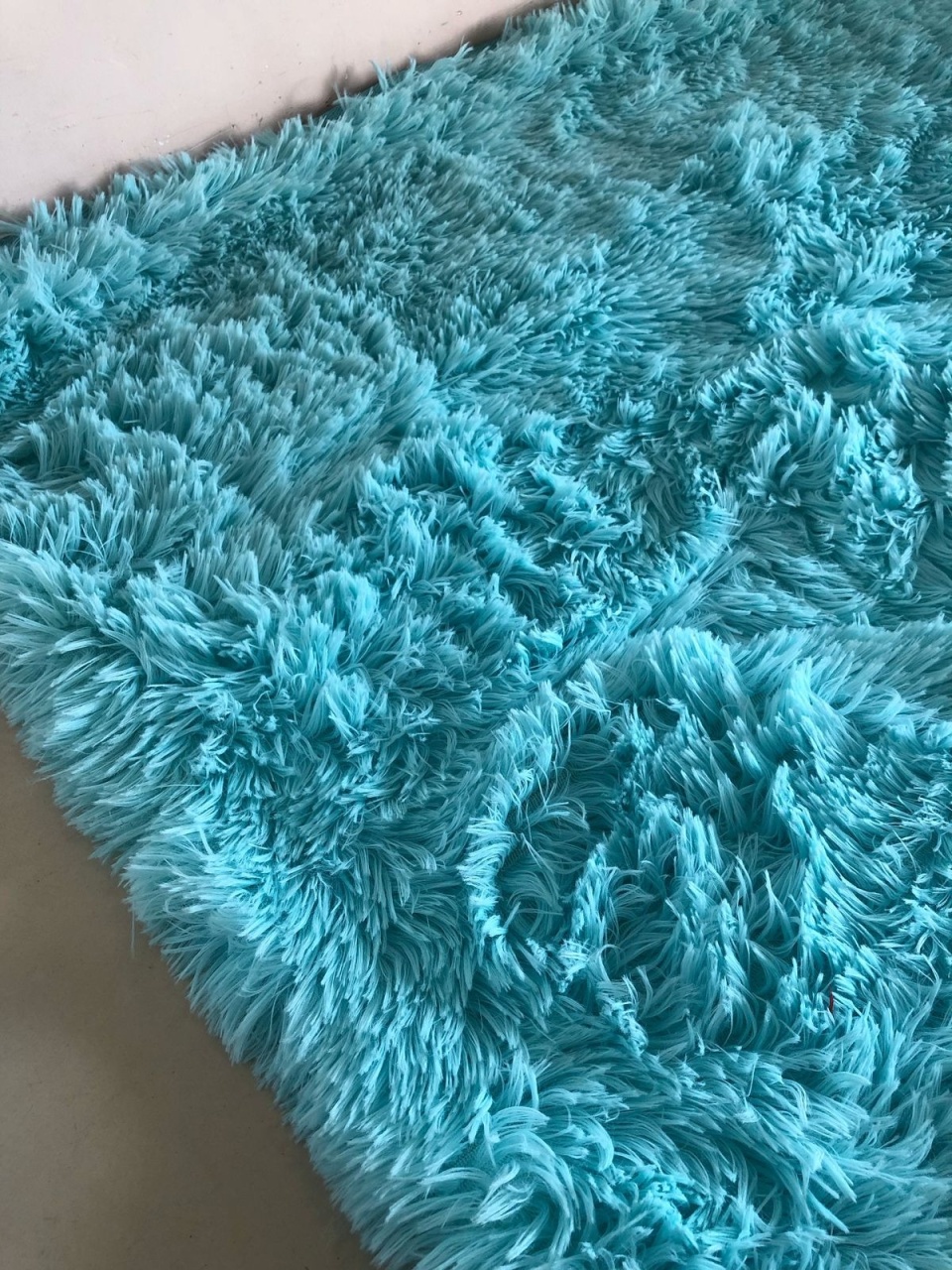 Tapete Felpudo Azul (2,00X1,50) - Selminha Lokfest