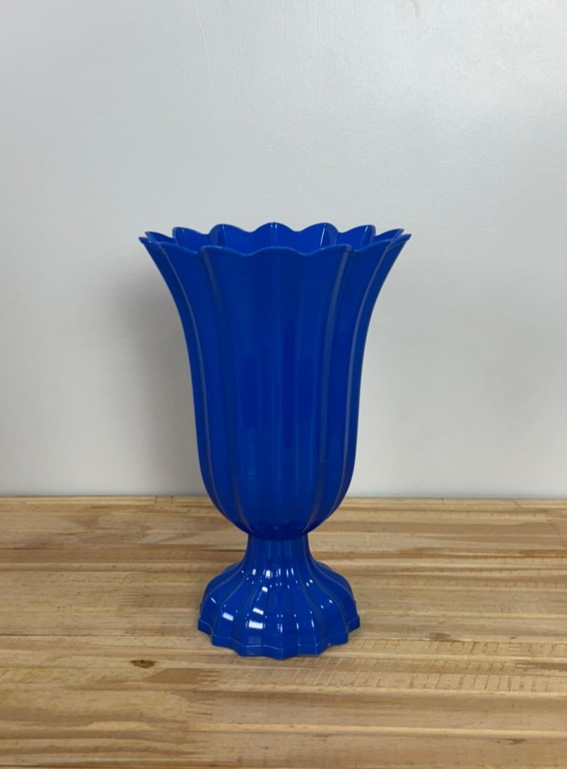 Vaso Popi Pequeno Azul Royal (18.5Cm) - Selminha Lokfest