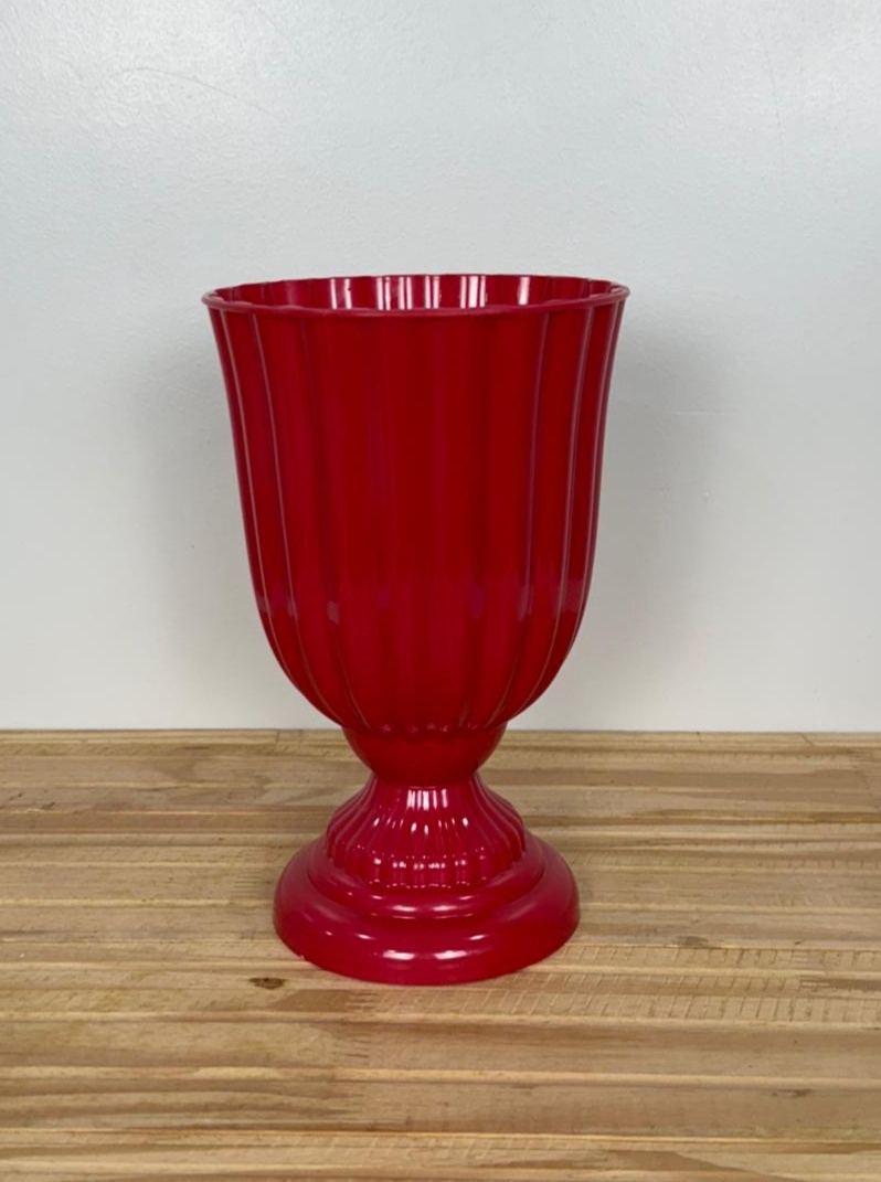Vaso Dubai Vermelho (21Cm) - Selminha Lokfest
