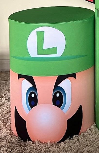 Capa Cilindro Sublimada Média Super Mário - Selminha Lokfest