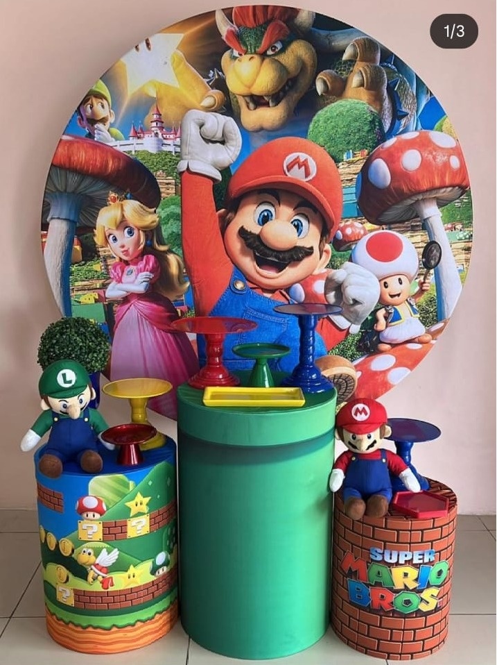 Kit Divertido Super Mário (O Filme) - Selminha Lokfest