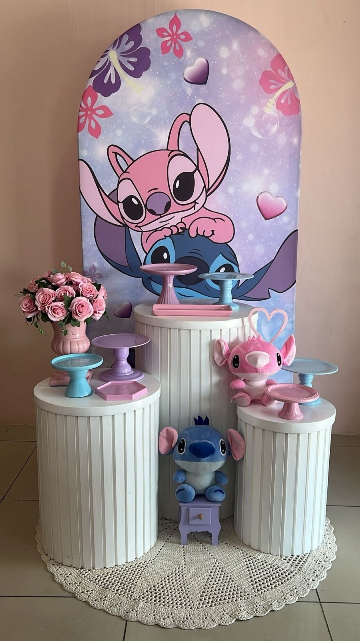 Kit Divertido Angel E Stitch  - Selminha Lokfest