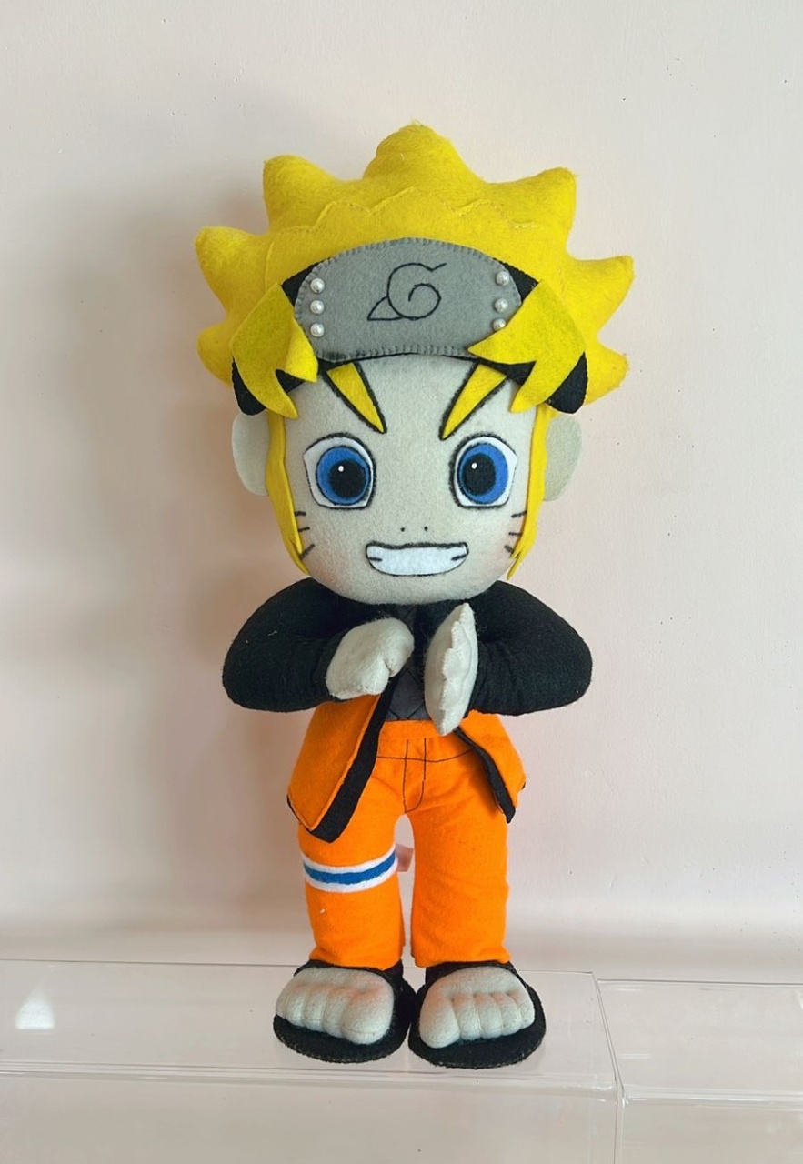 Boneco Naruto Feltro - Selminha Lokfest