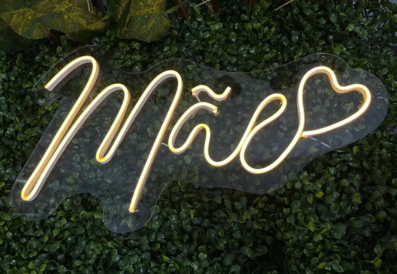 Mãe Led Branco Quente (50Cm) - Selminha Lokfest