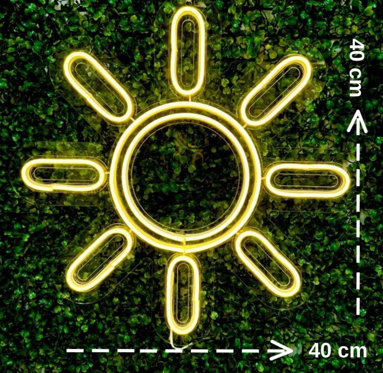 Raio de Sol Led (40Cmx40Cm) - Selminha Lokfest
