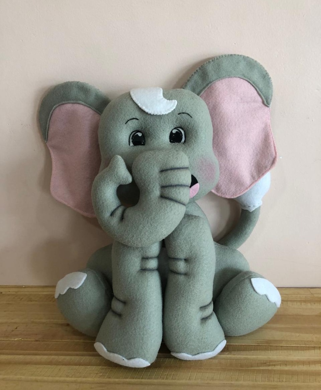 Elefante Safari Feltro - Selminha Lokfest