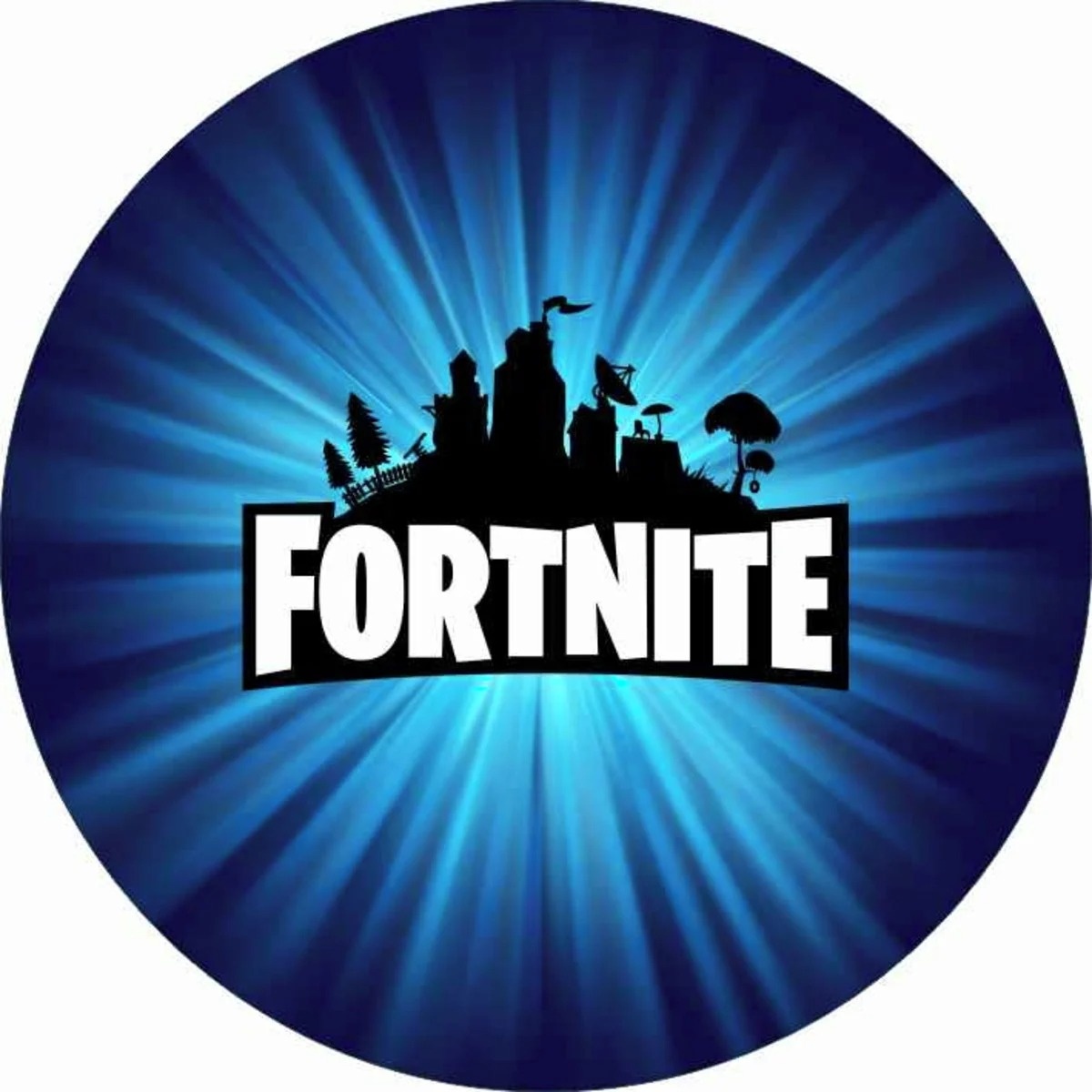 Capa Sublimada Painel Redondo Fortnite (1,50M) - Selminha Lokfest