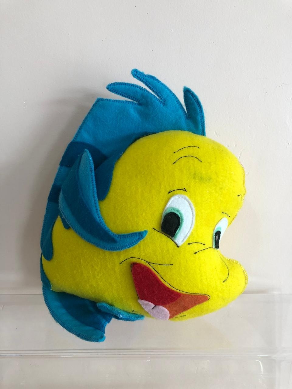 Peixe Linguado Ariel Feltro  - Selminha Lokfest