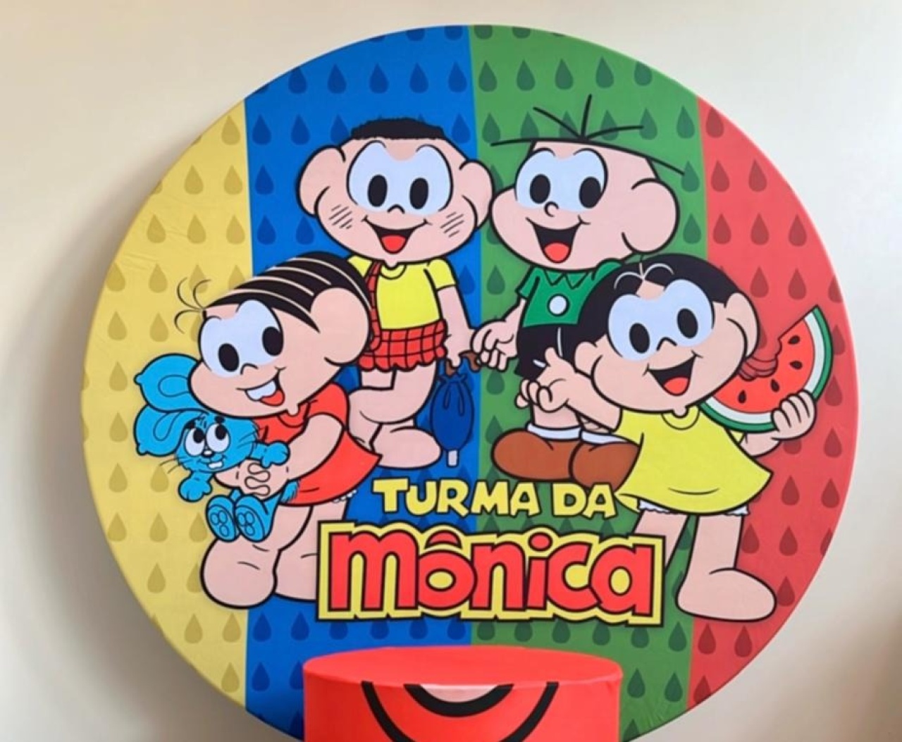 Capa Sublimada Painel Turma da Mônica (1,50M) - Selminha Lokfest